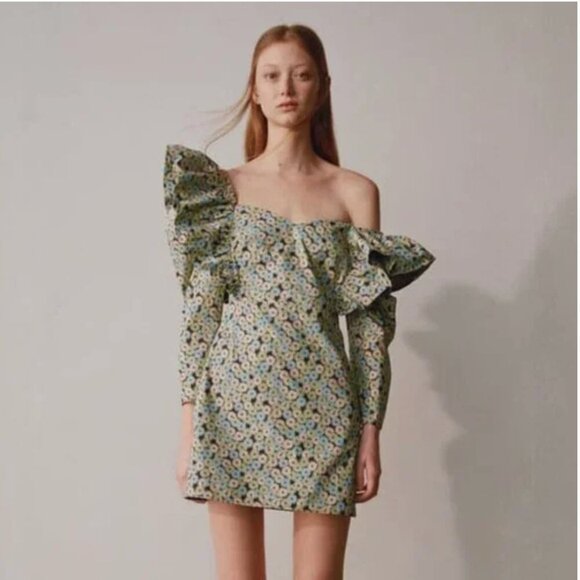 Zara poplin daisy dress Size M NEW WITH TAG! - Picture 2 of 10